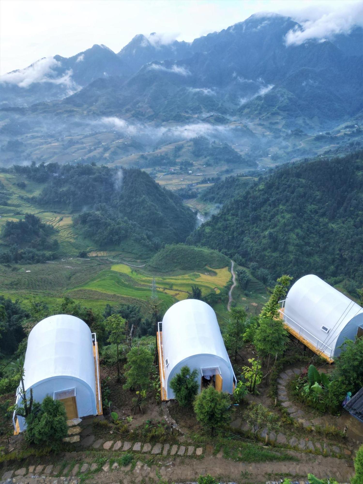 Phansi - Glamping, View Point 360, Bar & Bbq Sa Pa Buitenkant foto