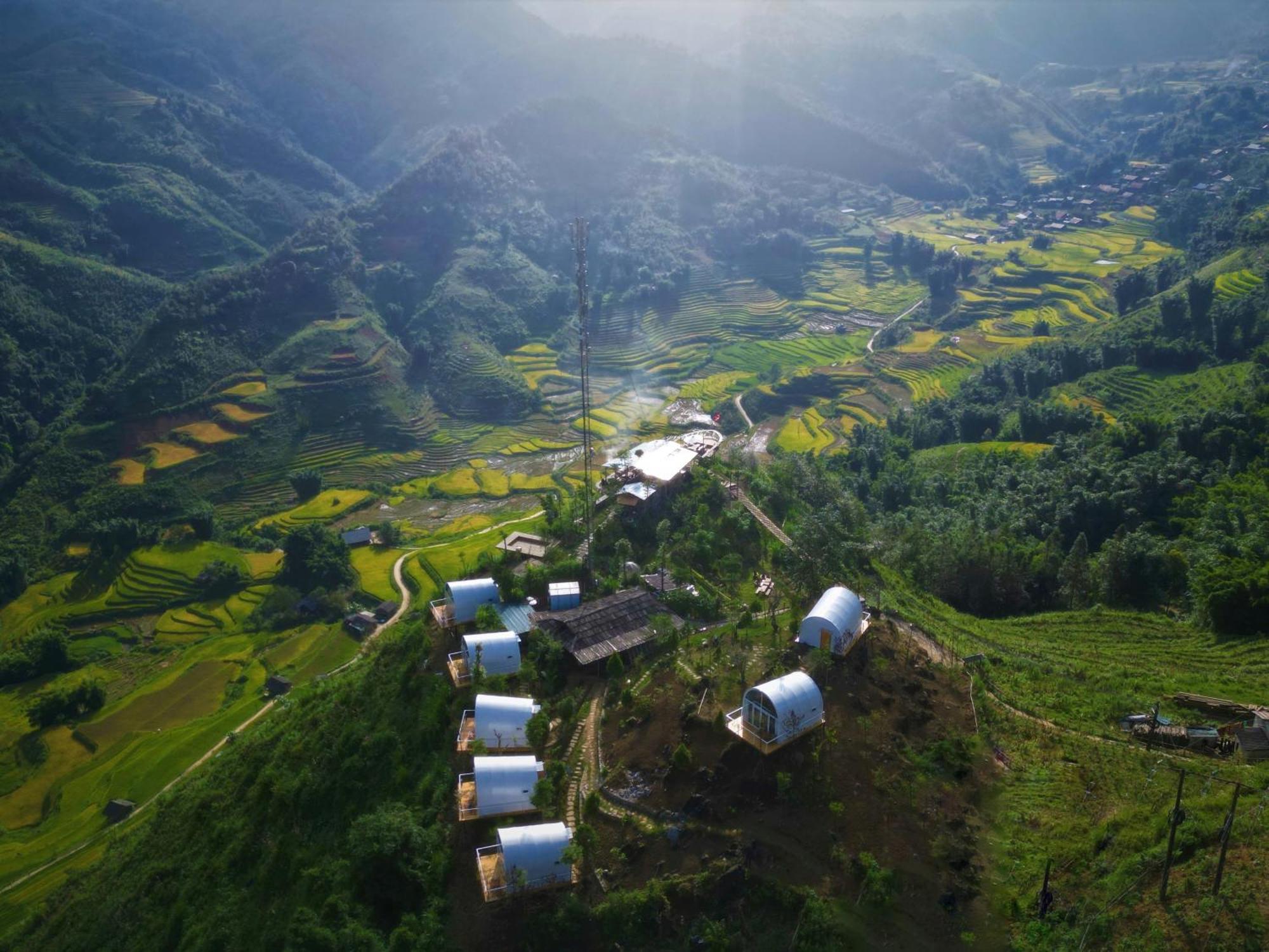Phansi - Glamping, View Point 360, Bar & Bbq Sa Pa Buitenkant foto