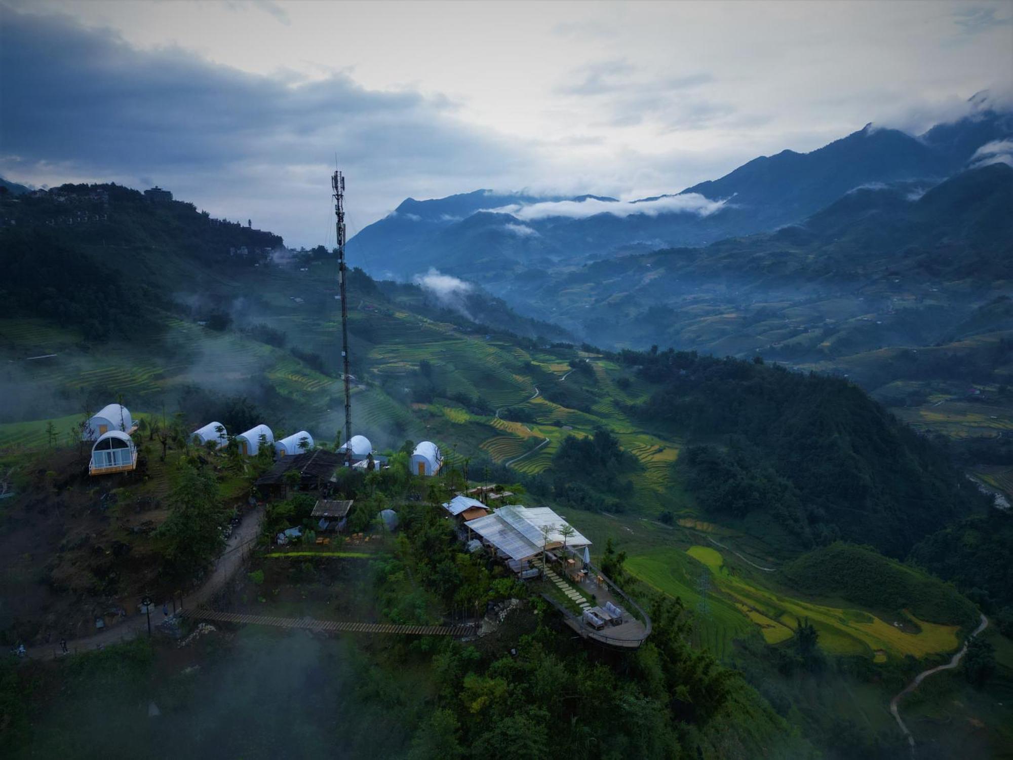 Phansi - Glamping, View Point 360, Bar & Bbq Sa Pa Buitenkant foto