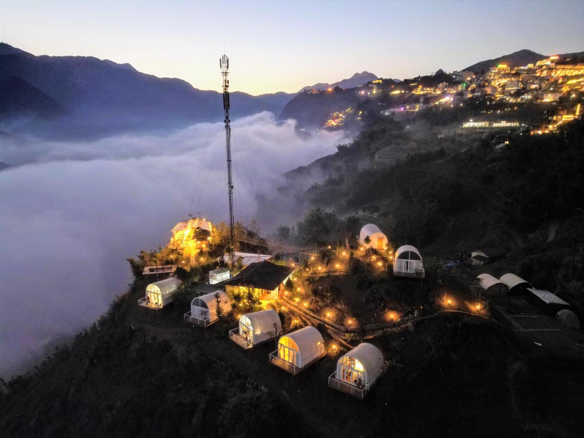 Phansi - Glamping, View Point 360, Bar & Bbq Sa Pa Buitenkant foto